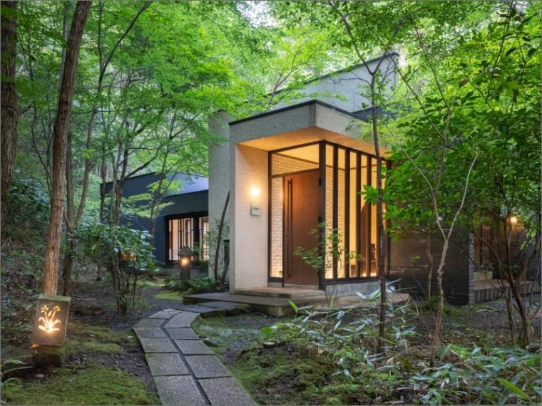 Nihon-No-Ashitaba Hotel Yufu Bagian luar foto