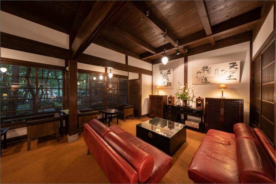 Nihon-No-Ashitaba Hotel Yufu Bagian luar foto