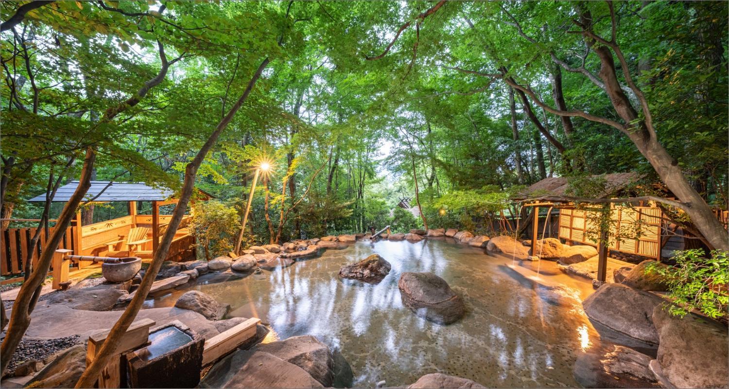Nihon-No-Ashitaba Hotel Yufu Bagian luar foto